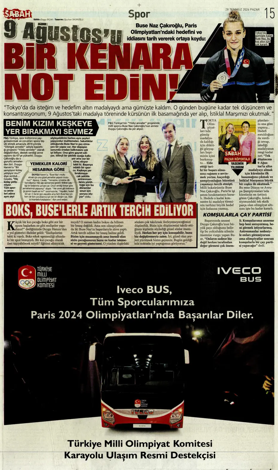 "Aslan'da rota Gravenberch" | Sporun Manşetleri (28 Temmuz 2024) - 24
