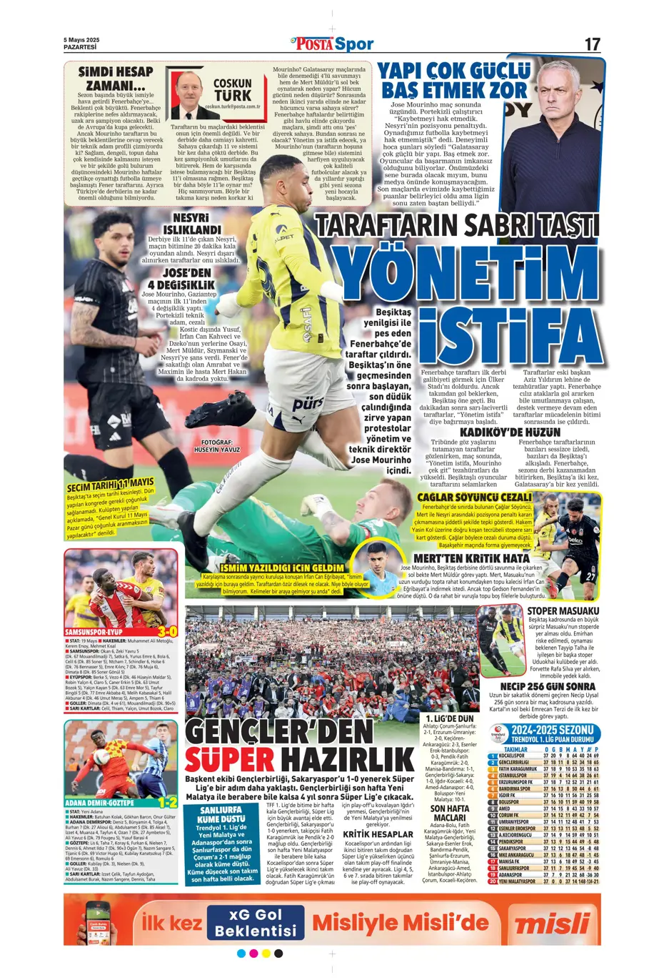 "Hayallere Kartal pençesi" | Sporun manşetleri - 30