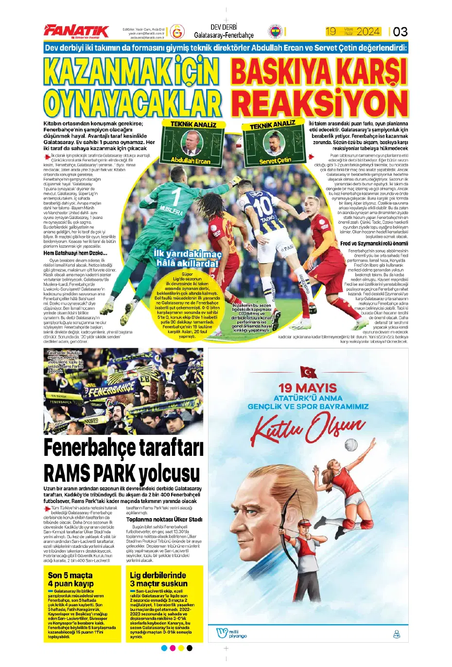 "Nefes kesecek sezon finali" | Sporun Manşetleri - 5
