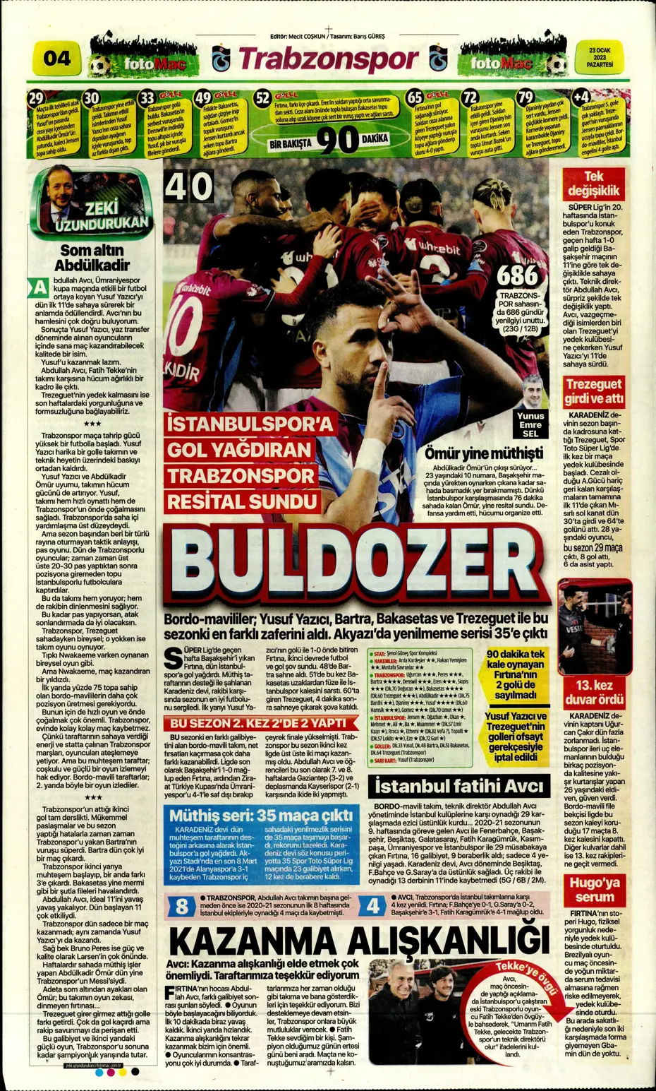 Sporun manşetleri (23 Ocak 2023) - 12