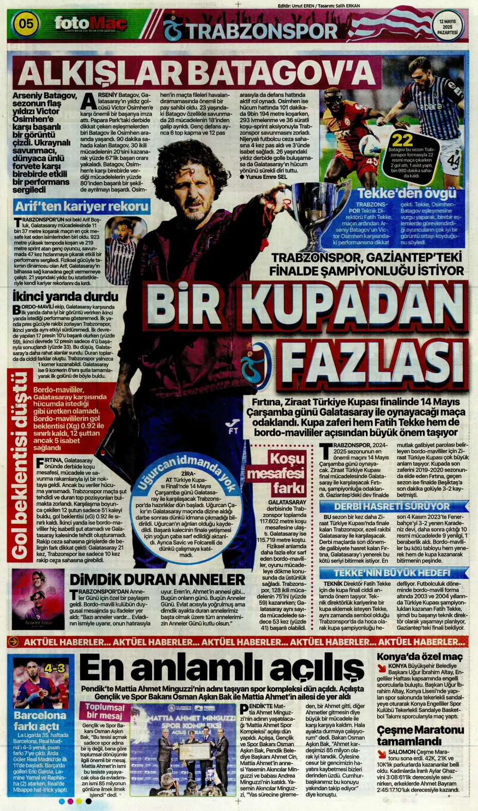 "Fenerbahçe'nin yeni golcüleri Jonathan David ve Abraham" | Sporun manşetleri - 10