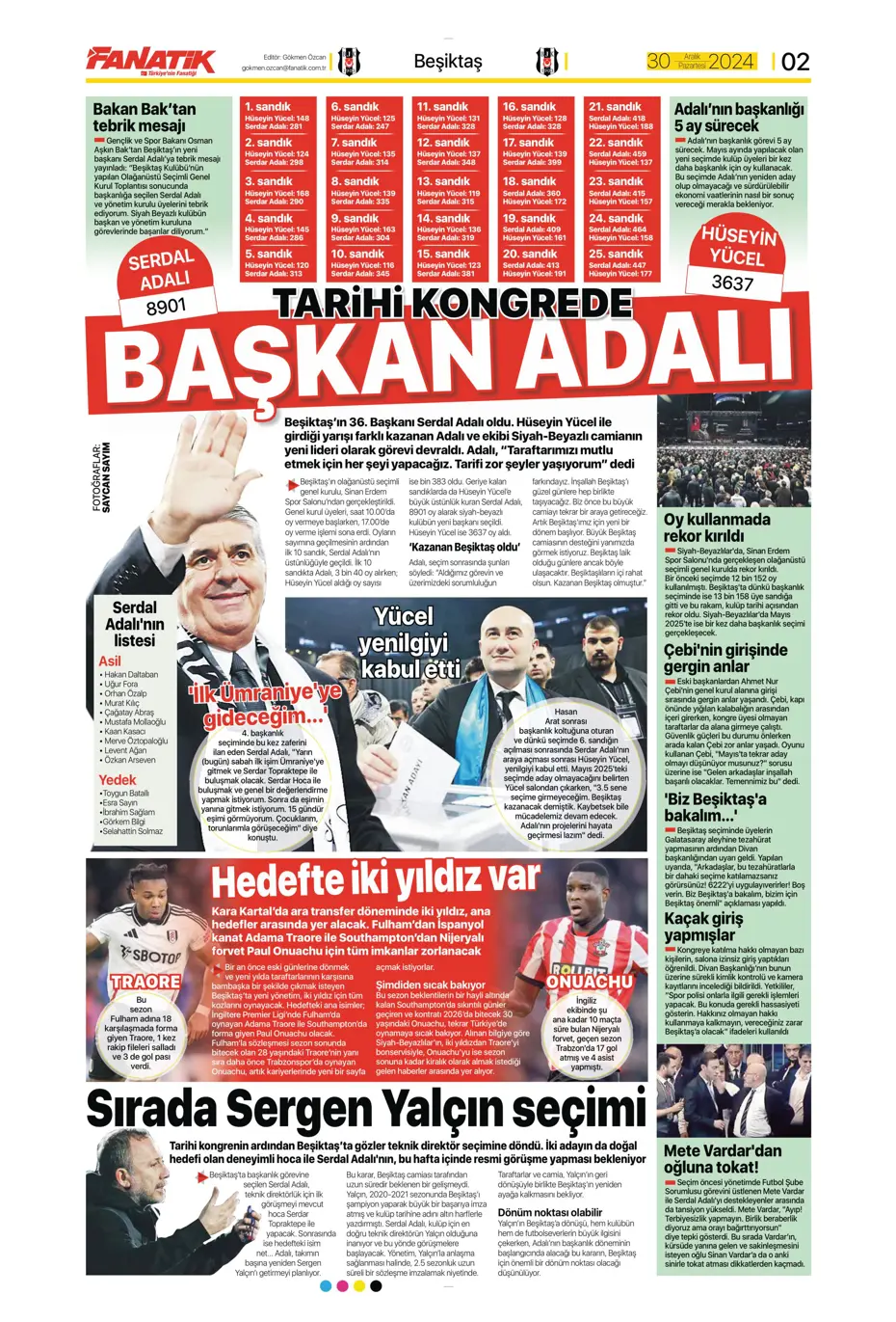 "Fenerbahçe'den 3 ülkede dev operasyon" | Sporun manşetleri - 3