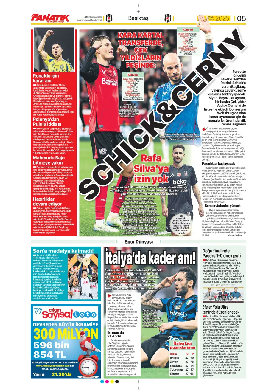 "Fenerbahçe'de sola süper yıldız: Jack Grealish" | Sporun manşetleri - 8