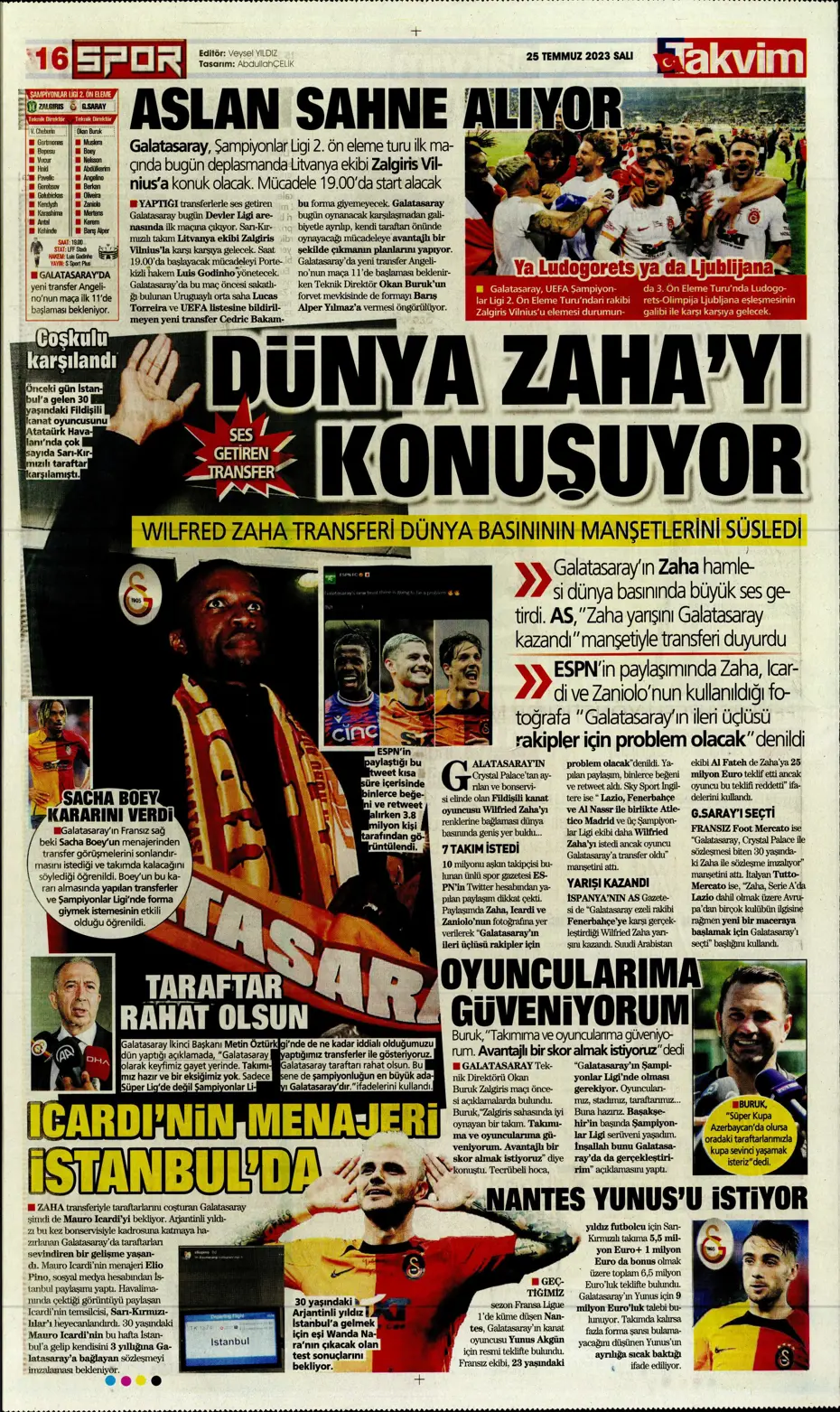 "Coutinho'da ikna turu" | Sporun Manşetleri - 35