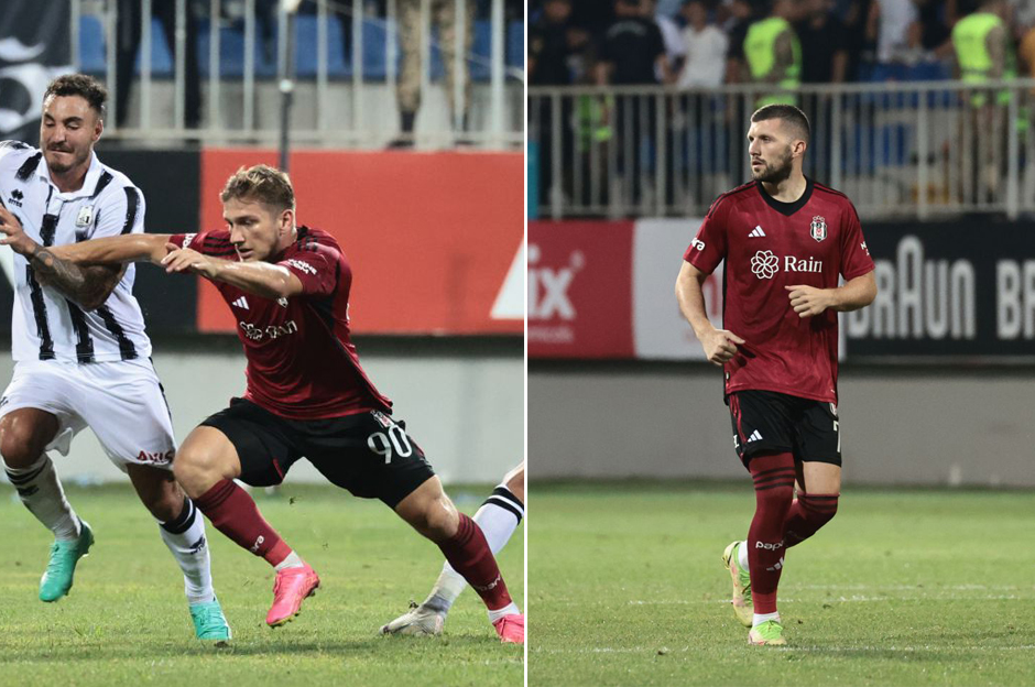 Neftçi maçında Rebic'i çıldırtan pozisyon