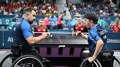 Milli para tenisçi Abdullah Öztürk tarihe geçti