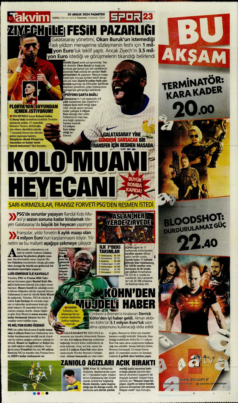 "Fenerbahçe'den 3 ülkede dev operasyon" | Sporun manşetleri - 34