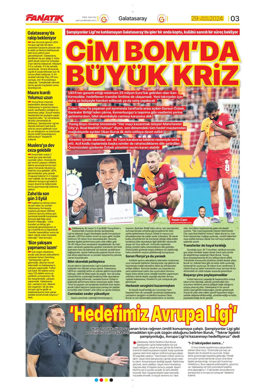"Fenerbahçe'den Saint-Maximin kararı" | Sporun manşetleri - 5