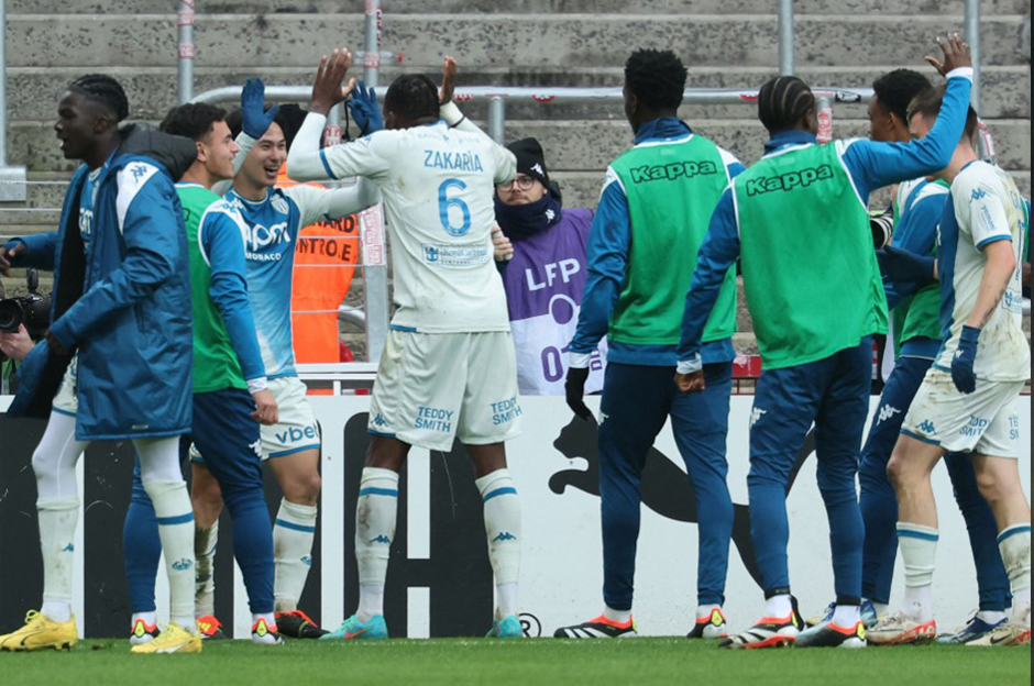 Fransa'da çılgın maç: Monaco uzatmalarda 3 puanı kaptı