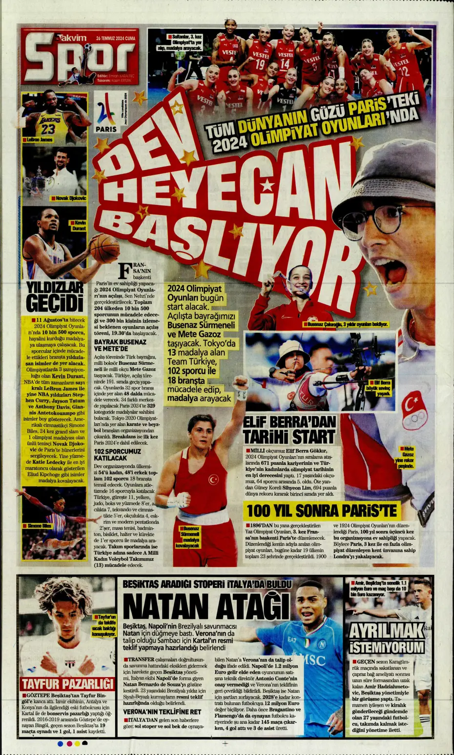 "Anderson Talisca savaşı" | Sporun manşetleri - 32