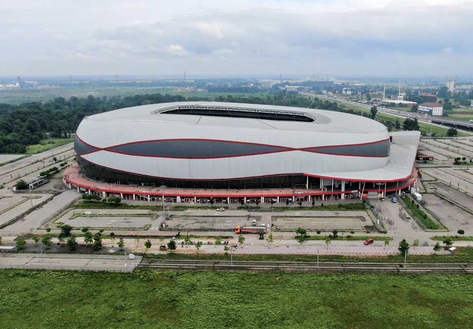 Samsun 19 Mayıs Stadı milli maça hazırlanıyor