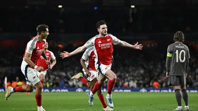 Declan Rice'dan kariyer gecesi: Real Madrid darmadağın oldu