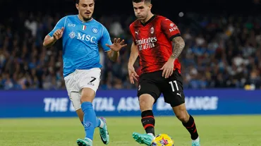 Napoli, Milan karşısında geri dönerek 1 puanı kaptı