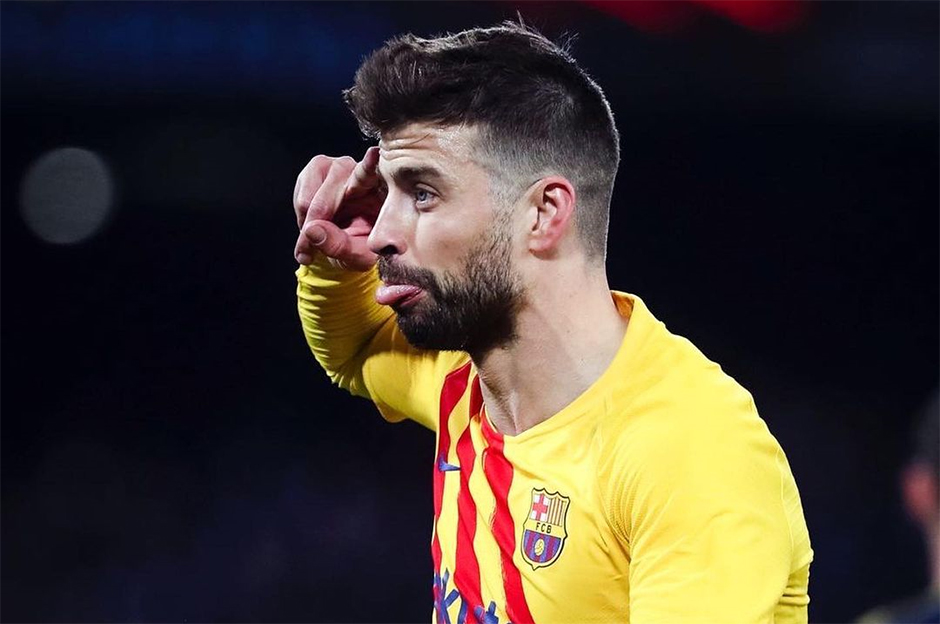 Yine Gerard Pique yine olay! Yumruk yumruğa kavga