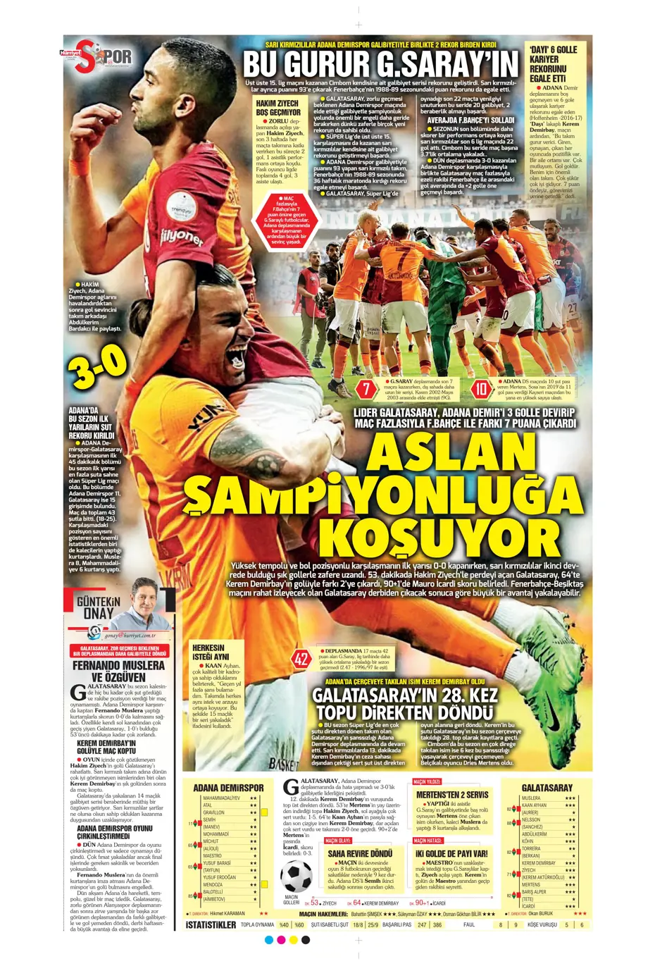 "Kadıköy'de dev kapışma" | Sporun Manşetleri - 21