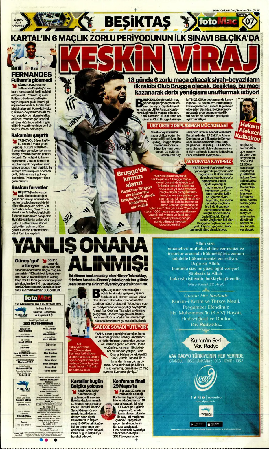 "Aslan devler sahnesinde" | Sporun Manşetleri - 12