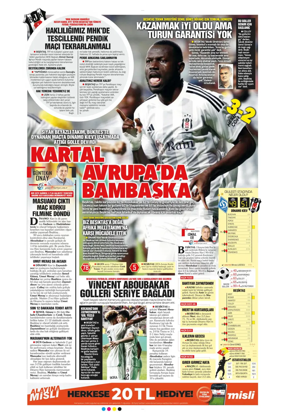 "Fenerbahçe'den 5'i 1 yerde" | Sporun manşetleri (25 Ağustos 2023) - 24