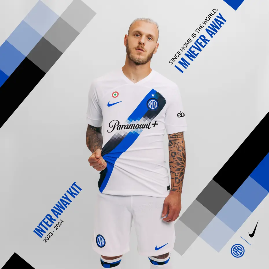 Inter, 2023/2024 sezonunda giyeceği deplasman formasını tanıttı - 6