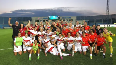 Kadın A Milli Takımı Avrupa Şampiyonası için play-off'a kaldı