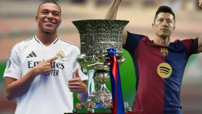 ŞİFRESİZ | Real Madrid - Barcelona maçı canlı izle | Real Madrid Barcelona Süper Kupa Finali maçı canlı yayın bilgisi