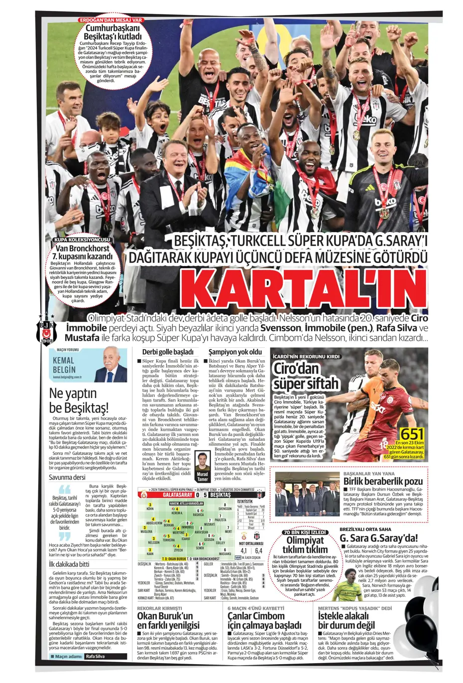 "Fenerbahçe'den nokta atışı transfer" | Sporun manşetleri - 45 "Fenerbahçe'den nokta atışı transfer" | Sporun manşetleri - 45