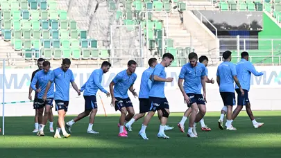 Trabzonspor, St. Gallen maçı hazırlıklarını sürdürdü