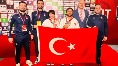 Milli judoculardan bronz madalya