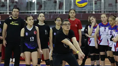 Guidetti'den Kırklareli'ndeki küçük sporculara antrenman desteği