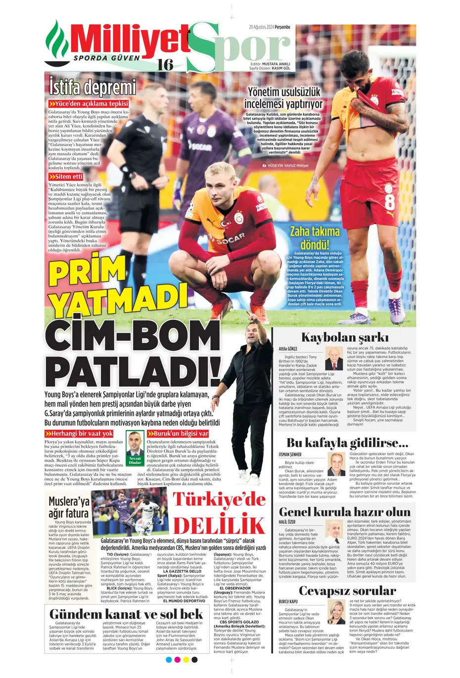 "Fenerbahçe'den Saint-Maximin kararı" | Sporun manşetleri - 24