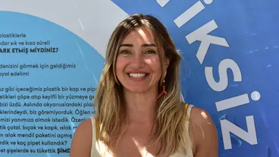 Rekortmen Şahika Ercümen, "sıfır atık dalışı" yaptı