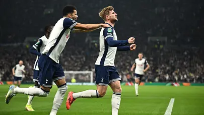 Tottenham, Manchester City'i ilk yarı golleriyle eledi