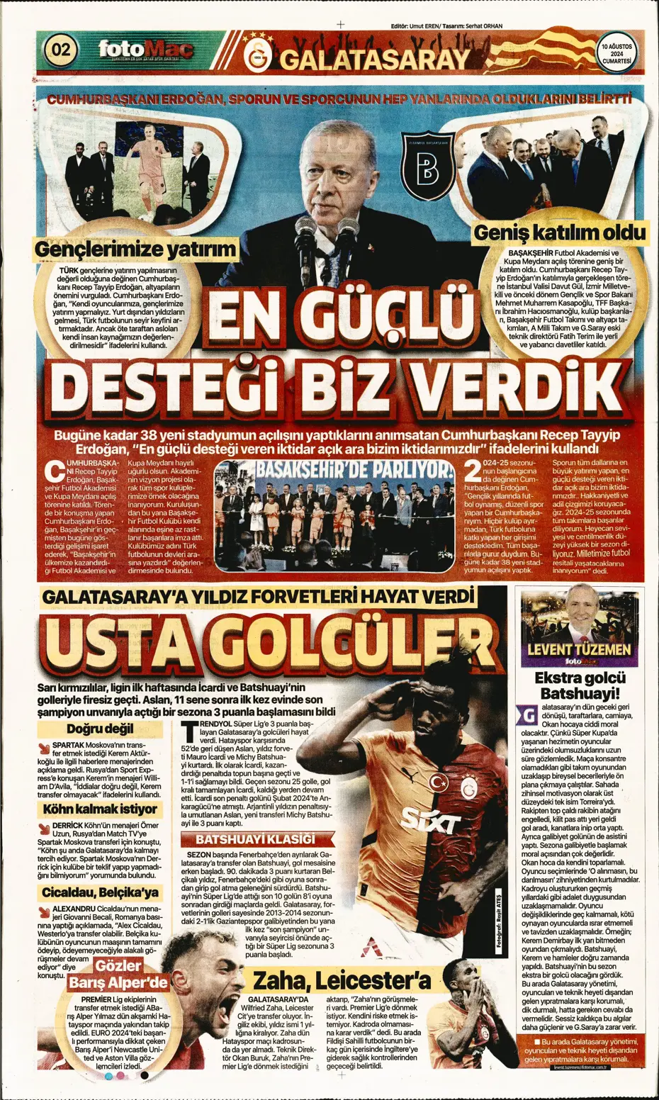 "Fenerbahçe Ferdi Kadıoğlu'nun alternatifini buldu" | Sporun manşetleri - 13