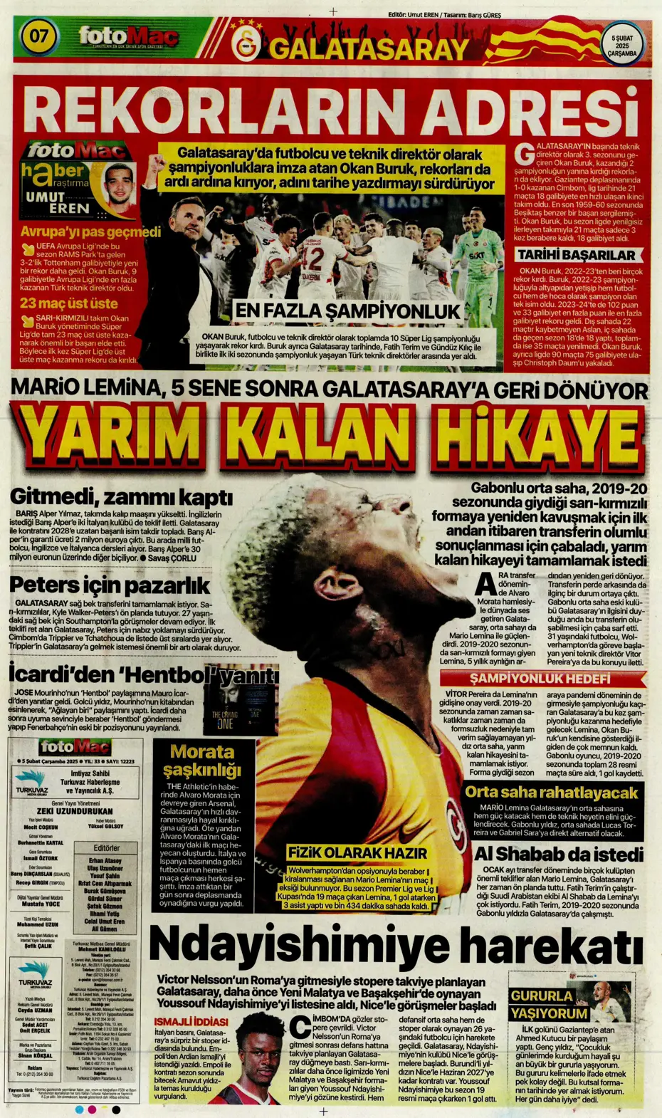 "Ekvador'un yeni yeteneği Fenerbahçe'ye" | Sporun manşetleri - 14