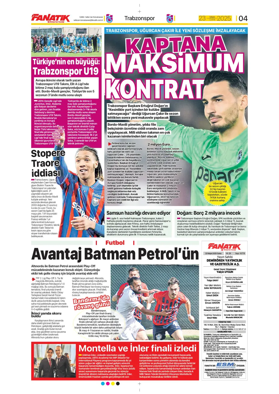 "Fenerbahçe'de sola süper yıldız: Jack Grealish" | Sporun manşetleri - 7