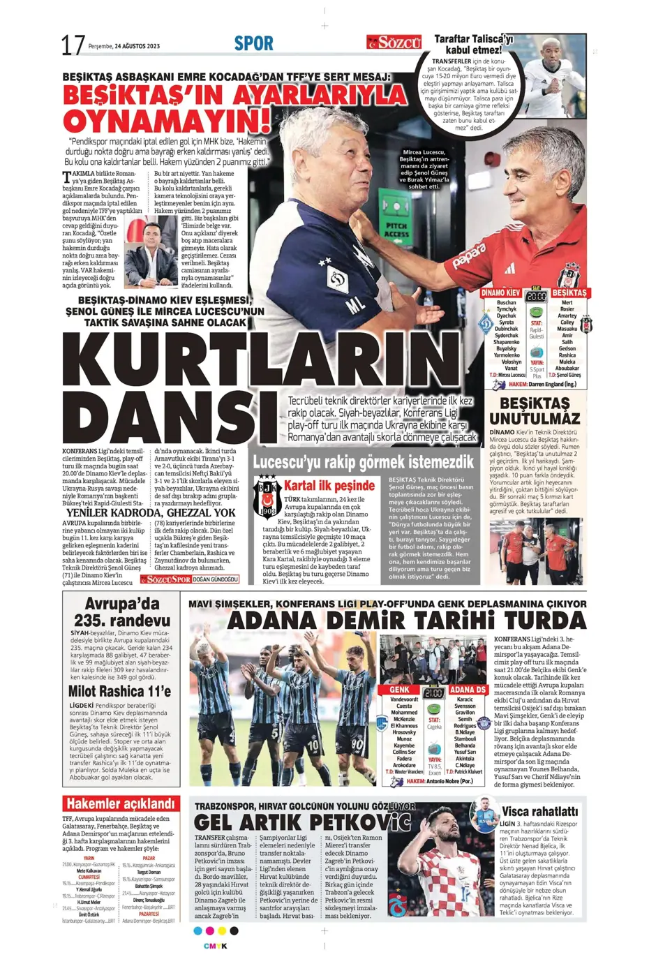 "İyi ki varsın Mauro Icardi" | Sporun manşetleri (24 Ağustos 2023) - 33