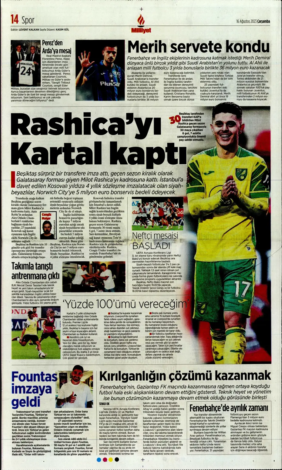 "Devler Ligi'ne kaldı 1 adım" | Sporun Manşetleri - 24