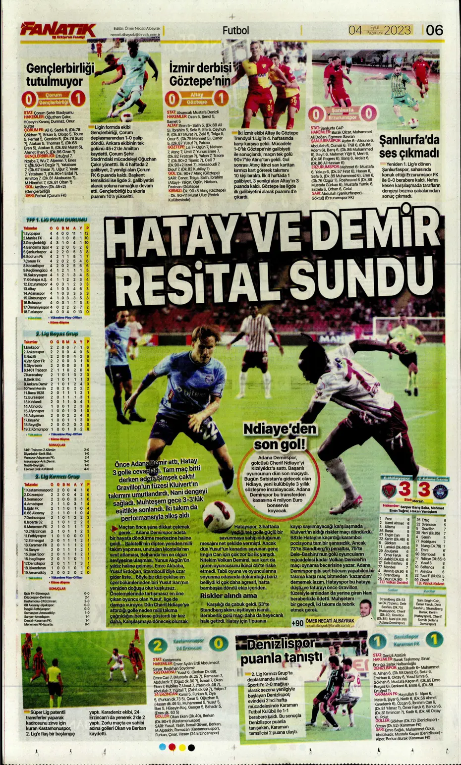 "100'ümüzün akı Türk kadını" | Sporun manşetleri (4 Eylül 2023) - 9