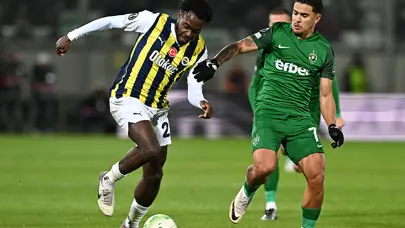 Fenerbahçe'den Avrupa'da ilk yenilgi