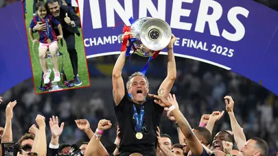 Luis Enrique, vefat eden kızına verdiği sözü tuttu: Şampiyonlar Ligi finali sonrası duygusal anlar