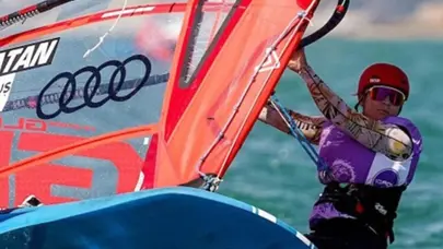 Milli yelkenci Merve Vatan'dan olimpiyat kotası