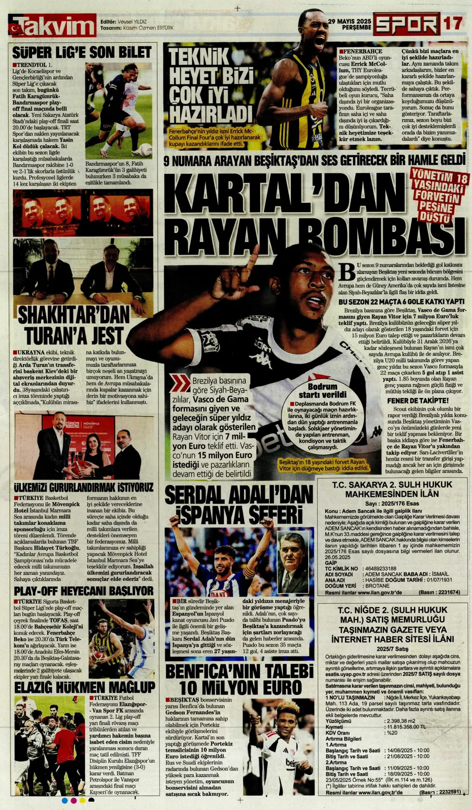 "Osimhen'in karar anı" | Sporun manşetleri - 27