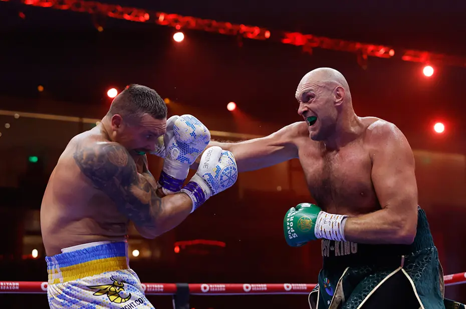 Boksta tarihi gece: Tyson Fury'yi yenen Oleksandr Usyk bir ilki başardı - 4
