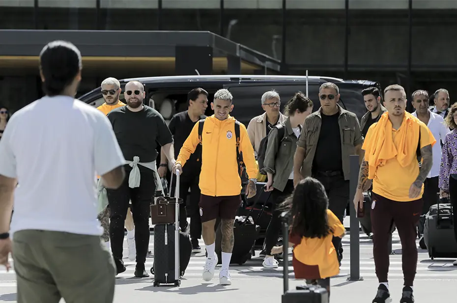 Galatasaray, Olimpija Ljubljana maçı için Slovenya'da - 4 Galatasaray, Olimpija Ljubljana maçı için Slovenya'da - 4