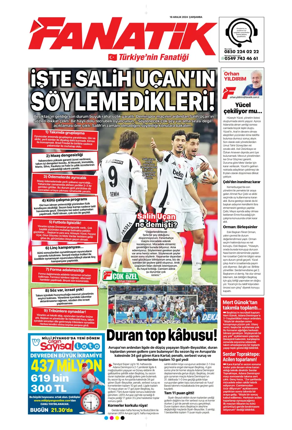 "Aslan Dybala'yı getiriyor" | Sporun manşetleri - 7