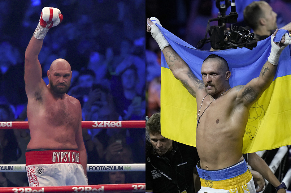 Ukraynalı Oleksandr Usyk ile Büyük Britanyalı Tyson Fury, Suudi Arabistan'da karşılaşacak