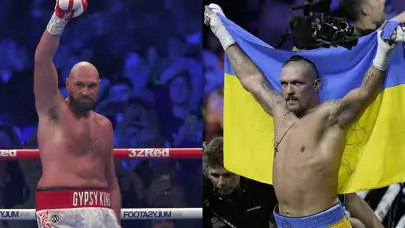 Ukraynalı Oleksandr Usyk ile Büyük Britanyalı Tyson Fury, Suudi Arabistan'da karşılaşacak