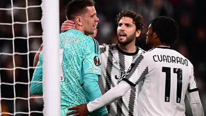 Juventus - Sporting maçında korku dolu anlar!