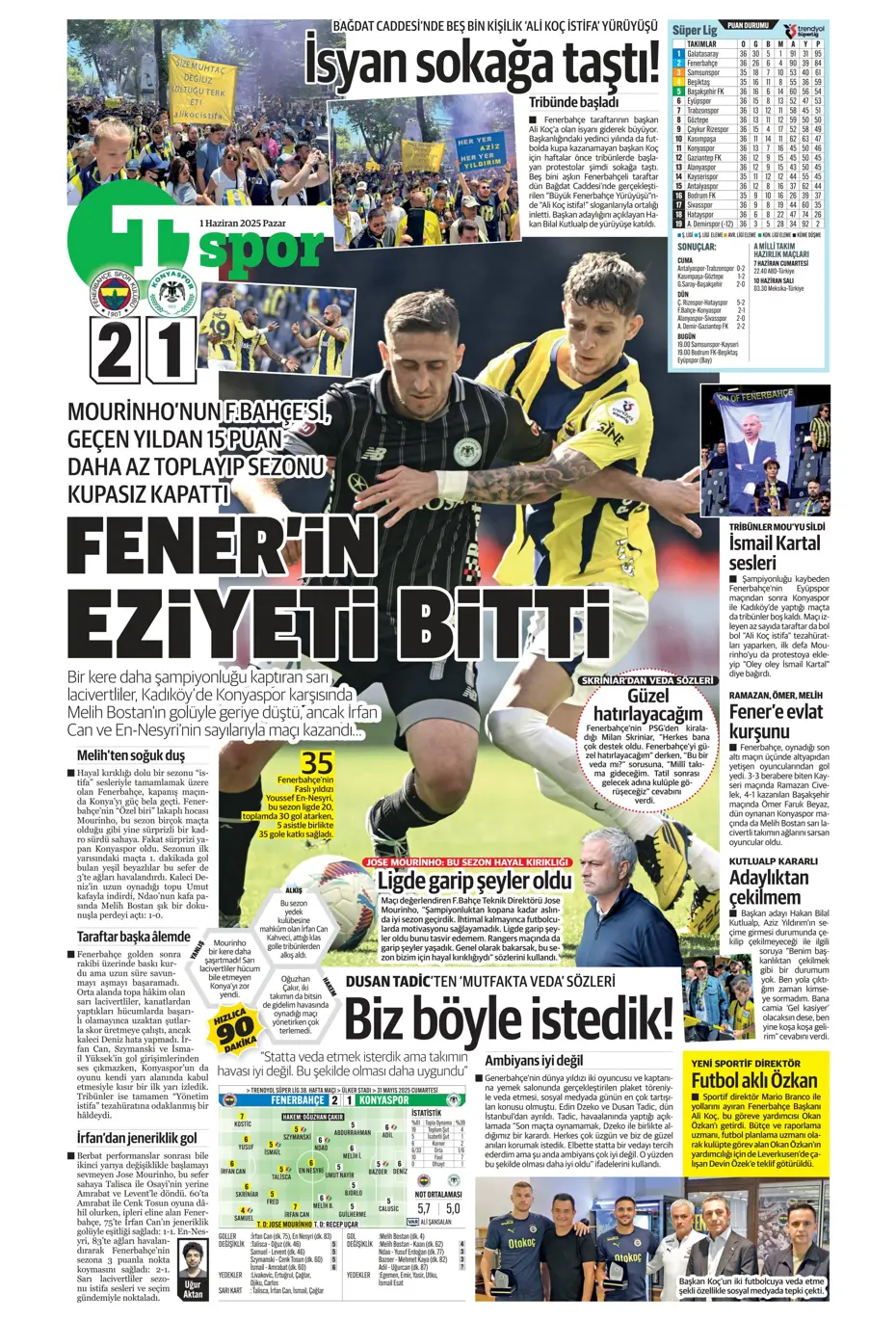 "Galatasaray'dan Lewandowski bombası" | Sporun manşetleri - 40