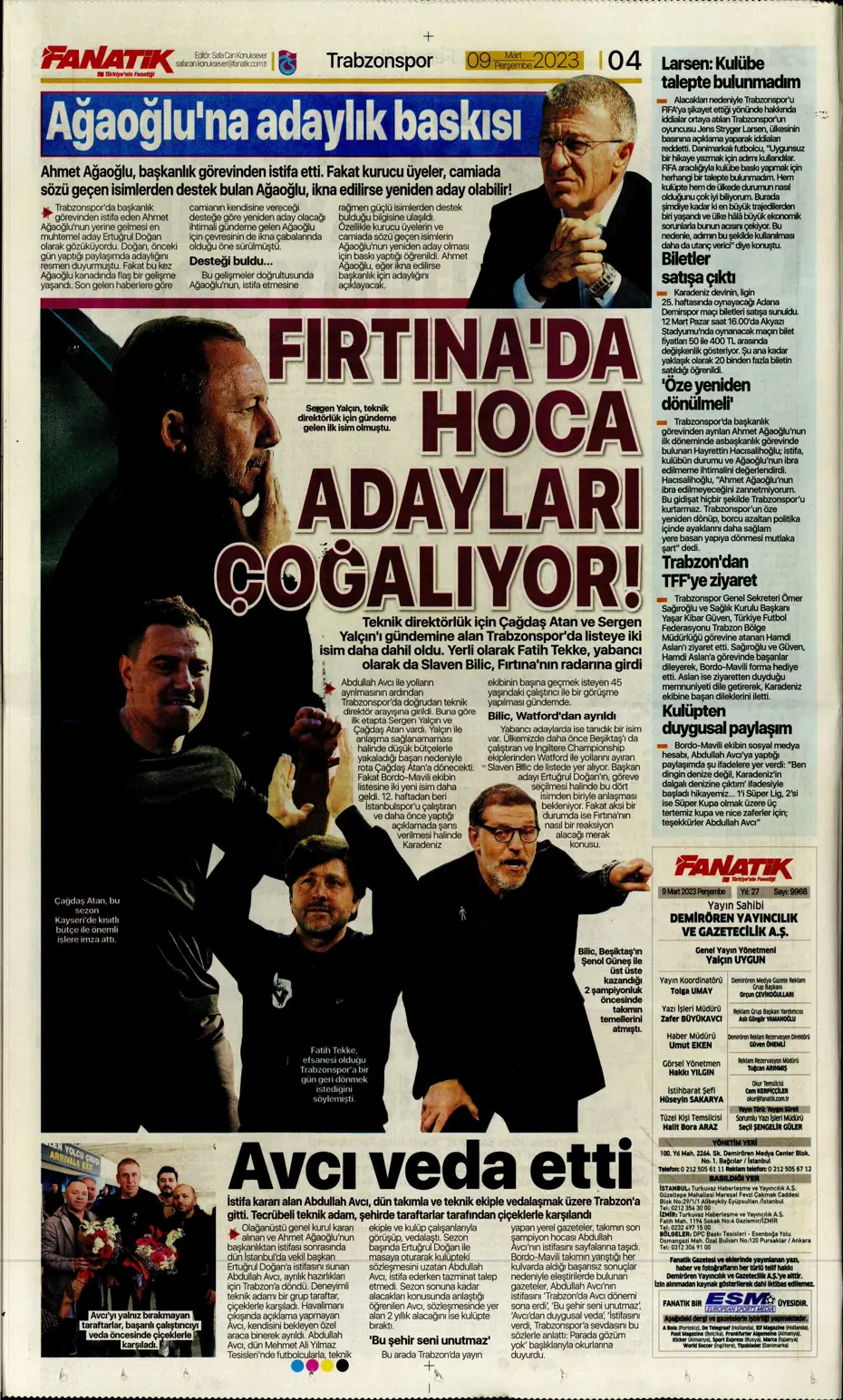 "Avrupa'yı fethedelim" - Sporun manşetleri - 7