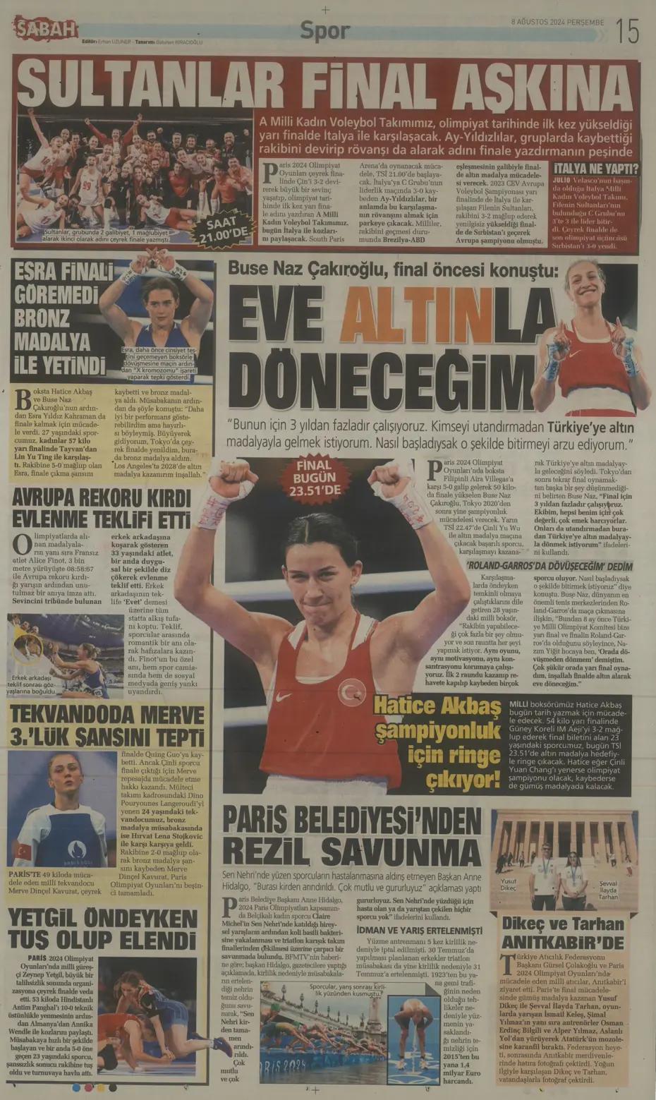 "Aslan'dan 3 yıldıza teklif" | Sporun manşetleri (8 Ağustos 2024) - 22 "Aslan'dan 3 yıldıza teklif" | Sporun manşetleri (8 Ağustos 2024) - 22